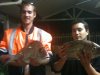 64cm snapper n 55cm dhuey a couple km out off rocko